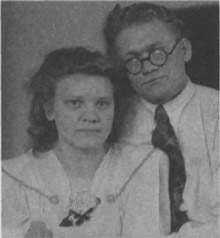 Лия Павловна с мужем Германом Халтуриным